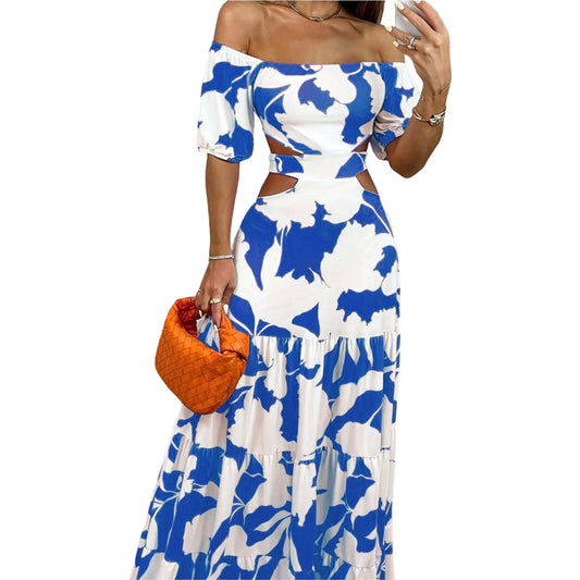 Women's Summer Dress | Off Shoulder Maxi Dress | PANTERA STORES