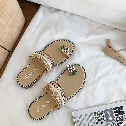 Fashion All-Match Flat Beach Sandals
