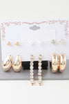 Multi Modern Earrings Set
