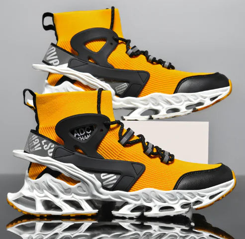 Chaussettes et chaussures en tricot volant d'automne