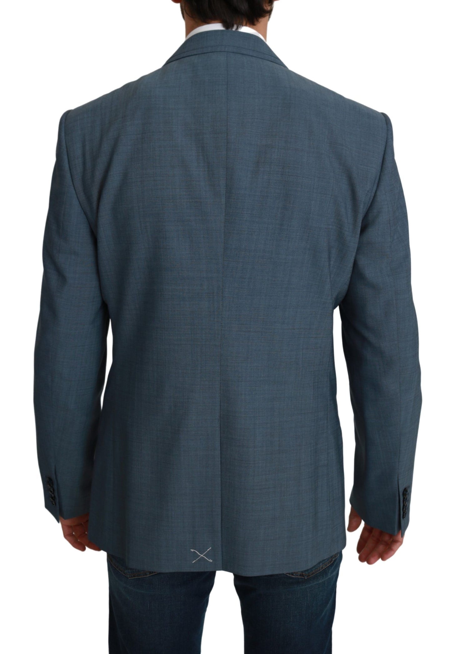 Dolce & Gabbana Elegant Light Blue Slim Fit Blazer