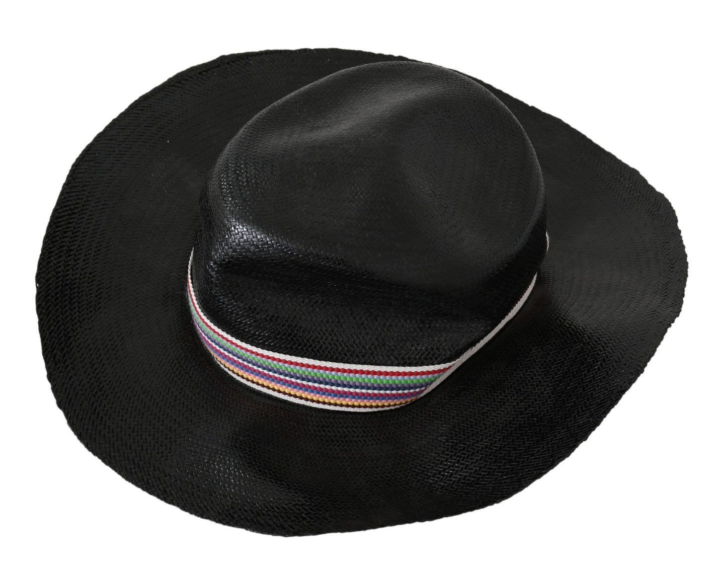 Costume National Chic Black Floppy Hat - Timeless Elegance