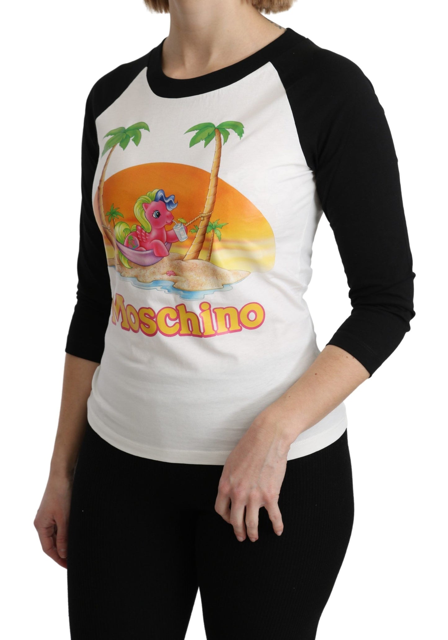 Moschino Chic My Little Pony Crew Neck Cotton Top