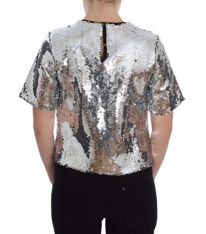 Dolce & Gabbana Sequined Elegance Blouse