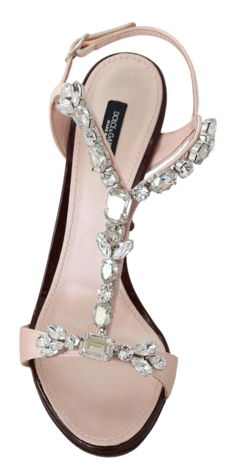 Dolce & Gabbana Crystal-Embellished Stiletto Sandals