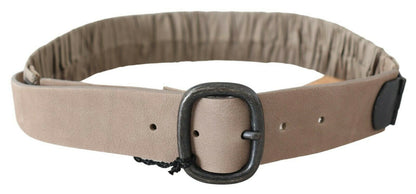 GF Ferre Elegant Brown Leather Fashion Belt