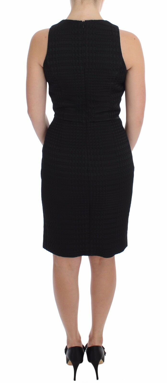 DAIZY SHELY Elegant Sheath Black Dress for Formal Occasions