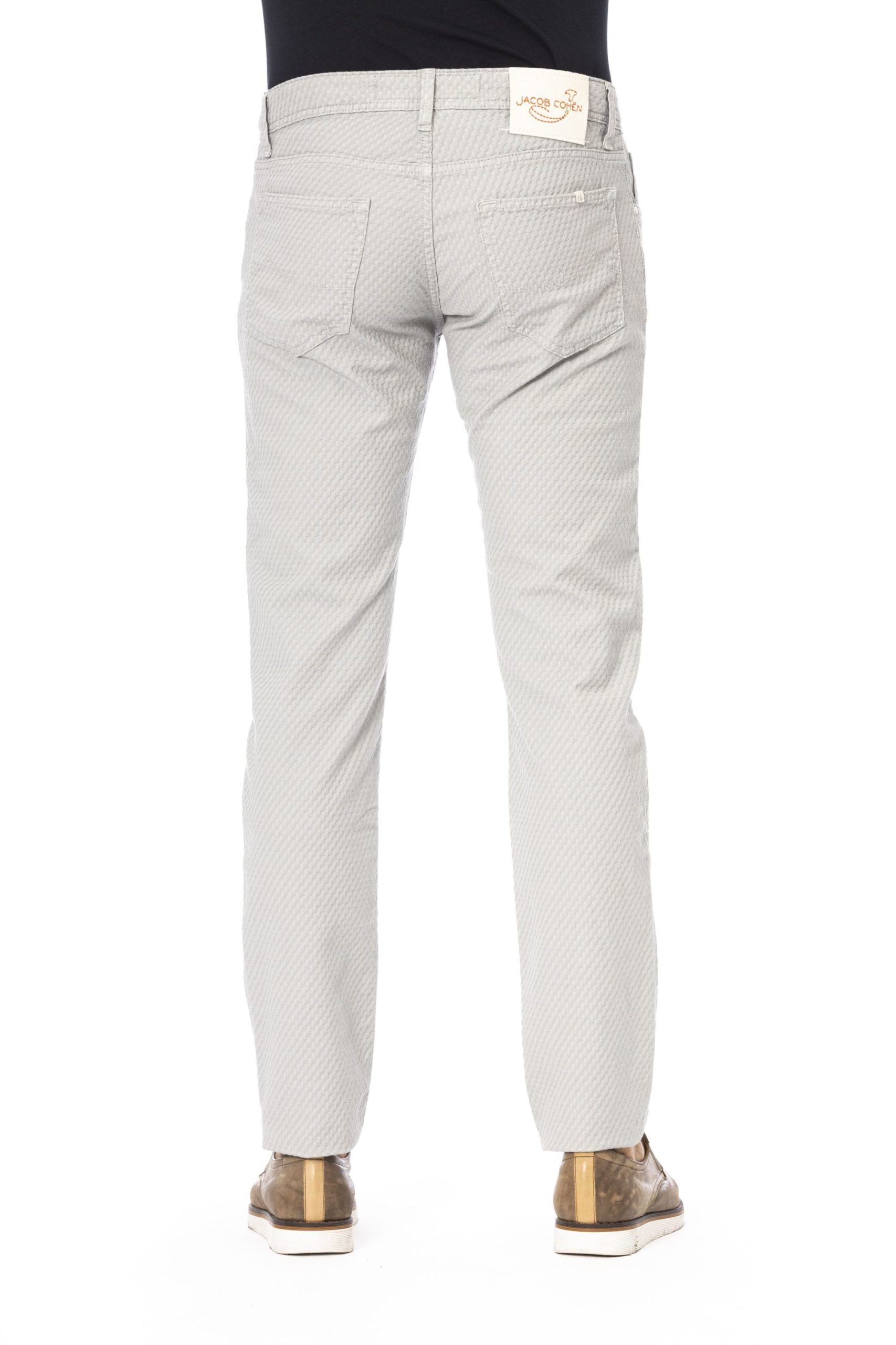 Jacob Cohen Gray Cotton Men's Jeans