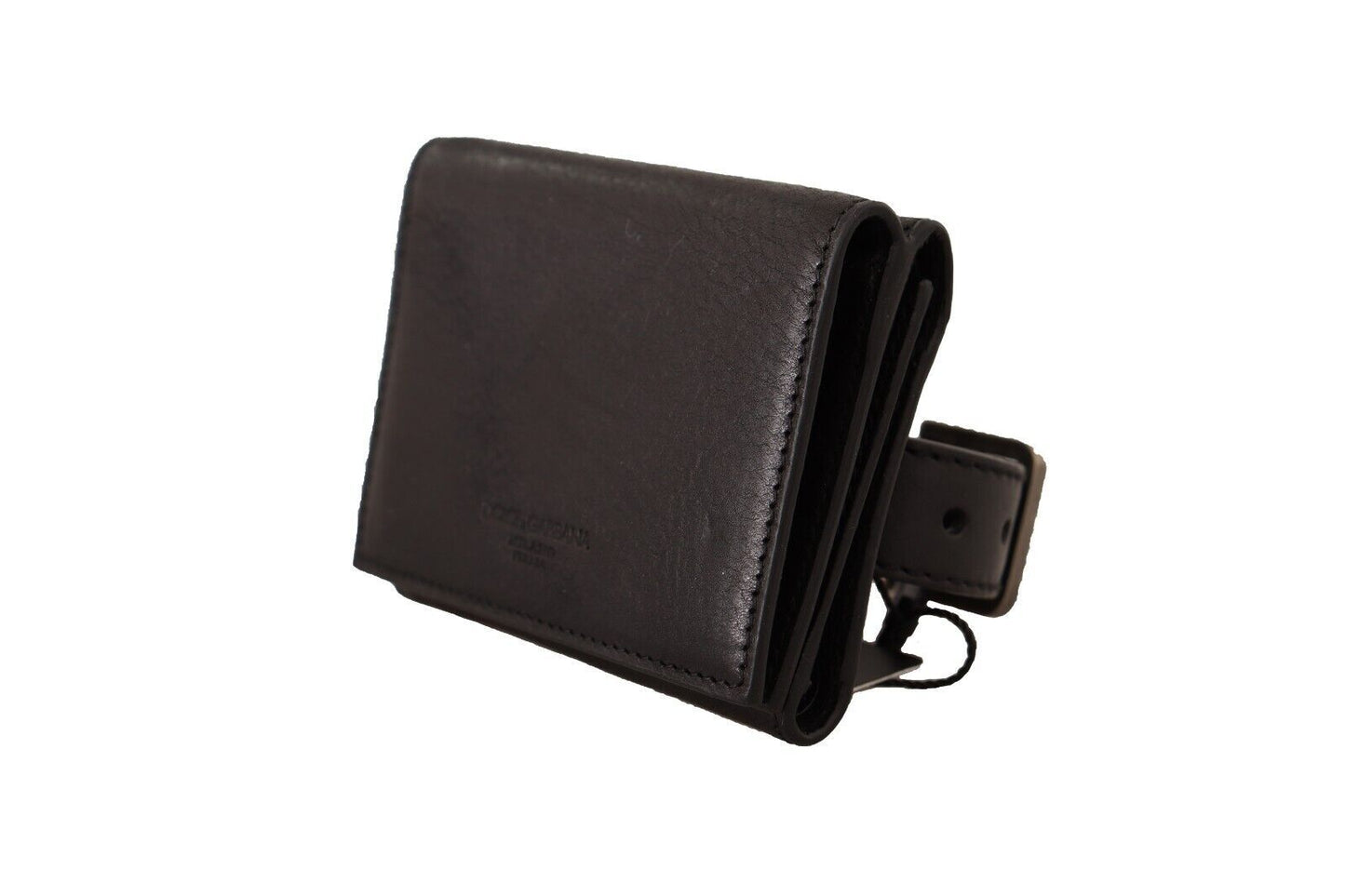 Dolce & Gabbana Elegant Trifold Leather Multi Kit Accessory