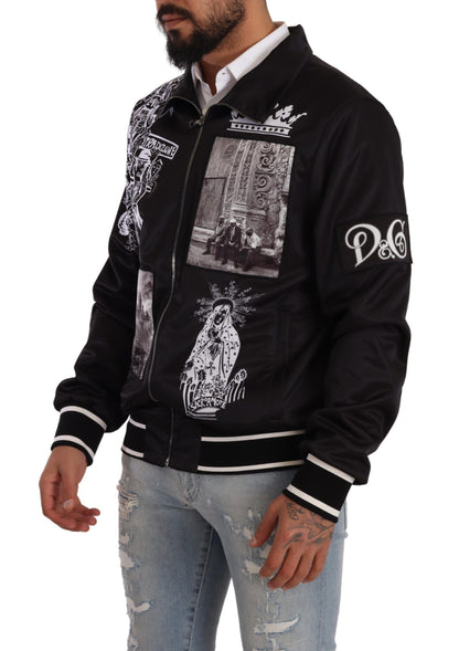 Dolce & Gabbana Stunning Superstizione Zip Sweater