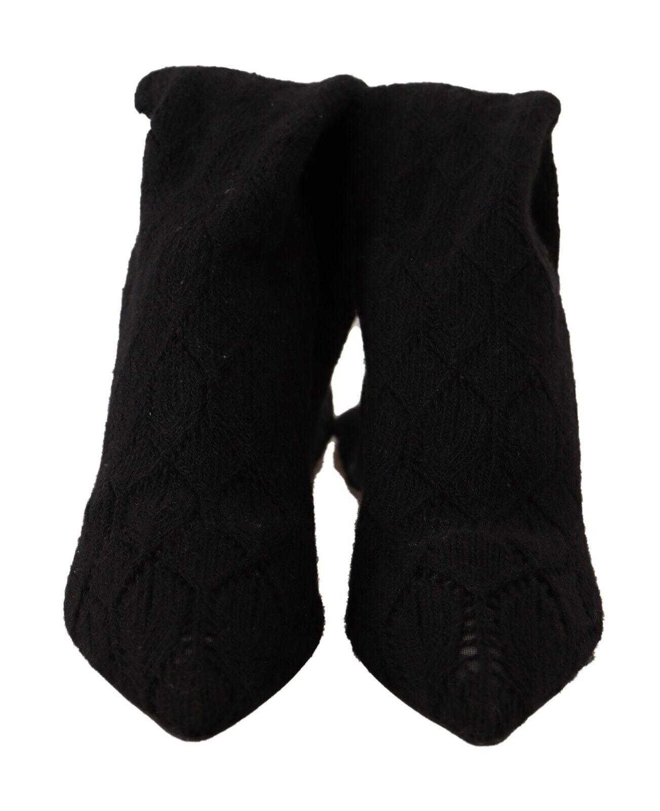 Dolce & Gabbana Elegant Black Stretch Socks Boots