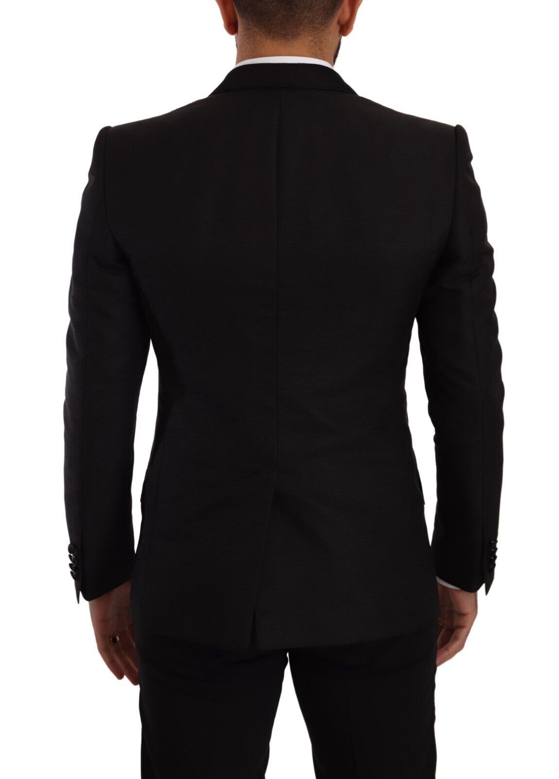 Dolce & Gabbana Sicilia Slim Fit Black Suit Ensemble