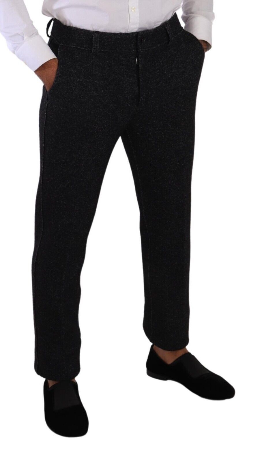 Dolce & Gabbana Elegant Wool Blend Dress Pants