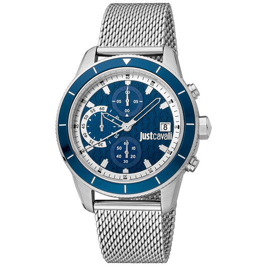 Just Cavalli Silver Men Watch