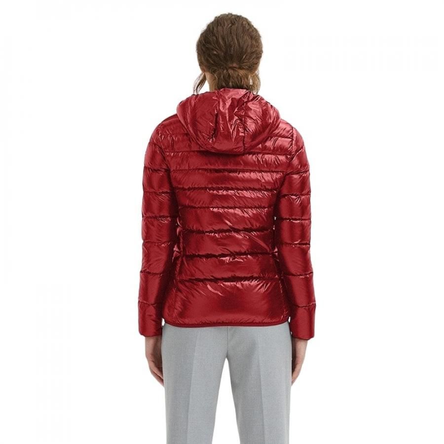 Centogrammi Elegant Ultra Light Hooded Down Jacket