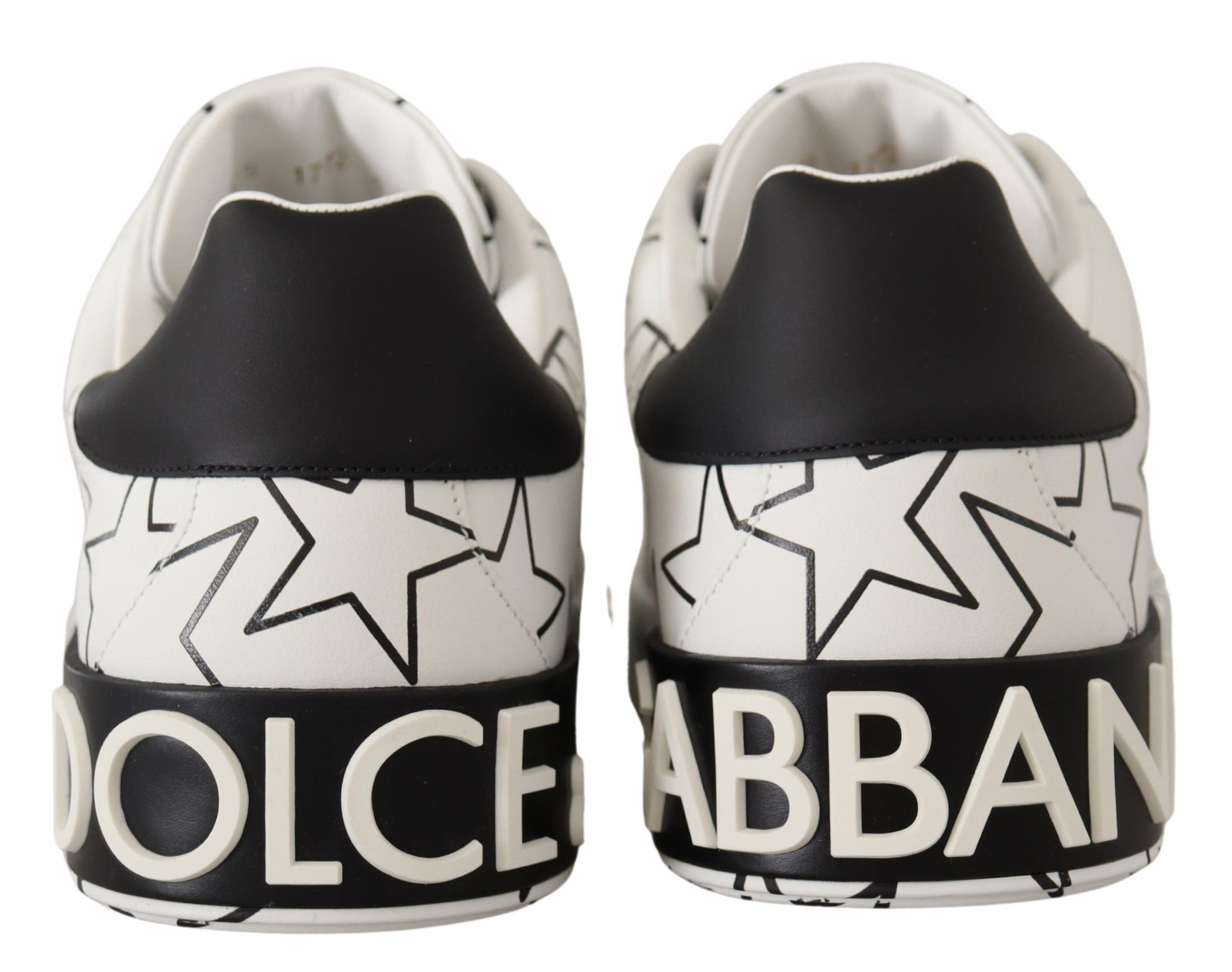 Dolce & Gabbana Elegant Star-Patterned Low-Top Sneakers