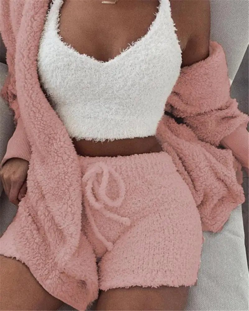 Cozy Lounge Ensemble Pink M