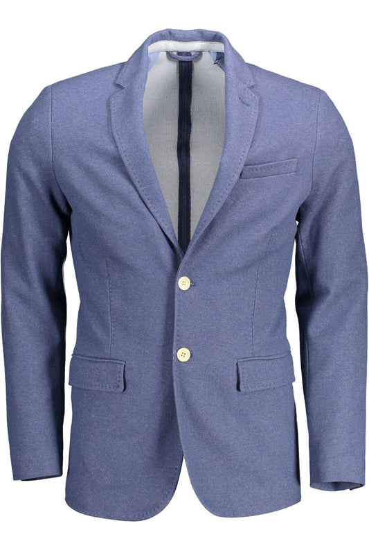 Gant Blue Polyester Men's Jacket