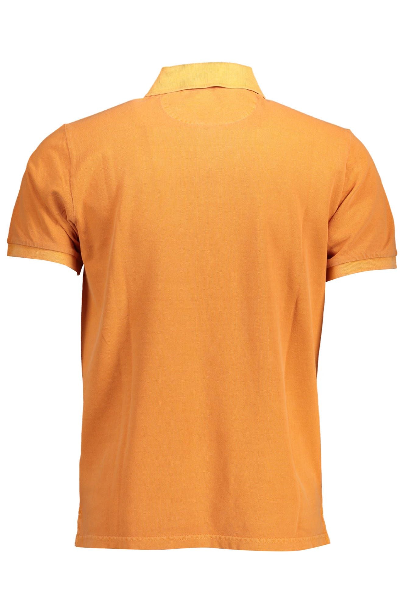 Gant Elegant Short-Sleeved Orange Polo Shirt