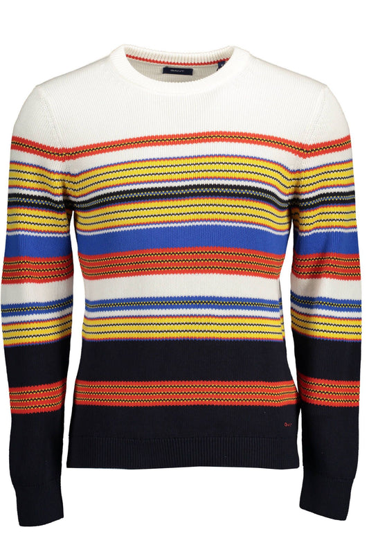 Gant Blue Cotton Men Sweater