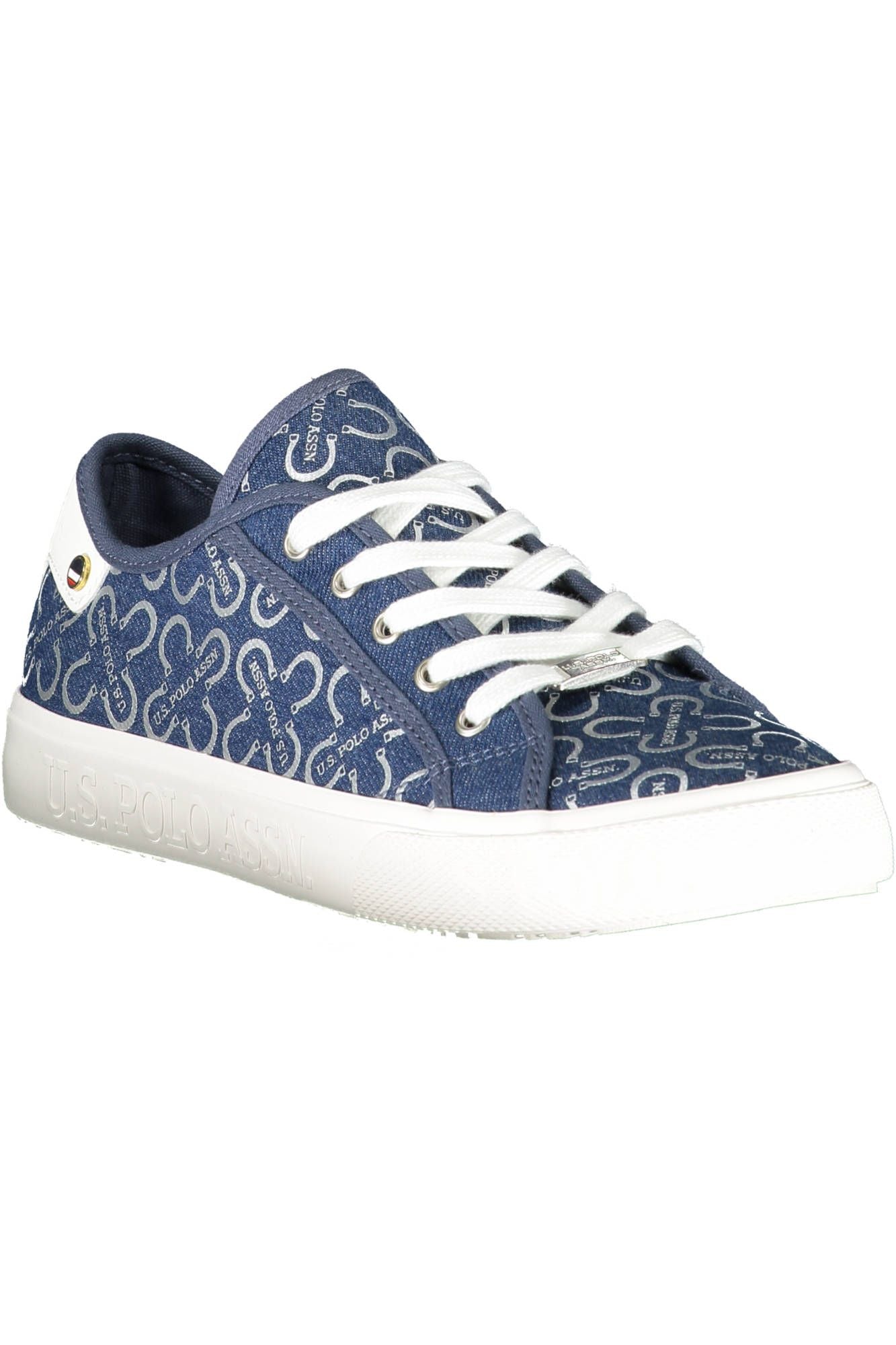 U.S. POLO ASSN. Chic Blue Lace-Up Sports Sneakers