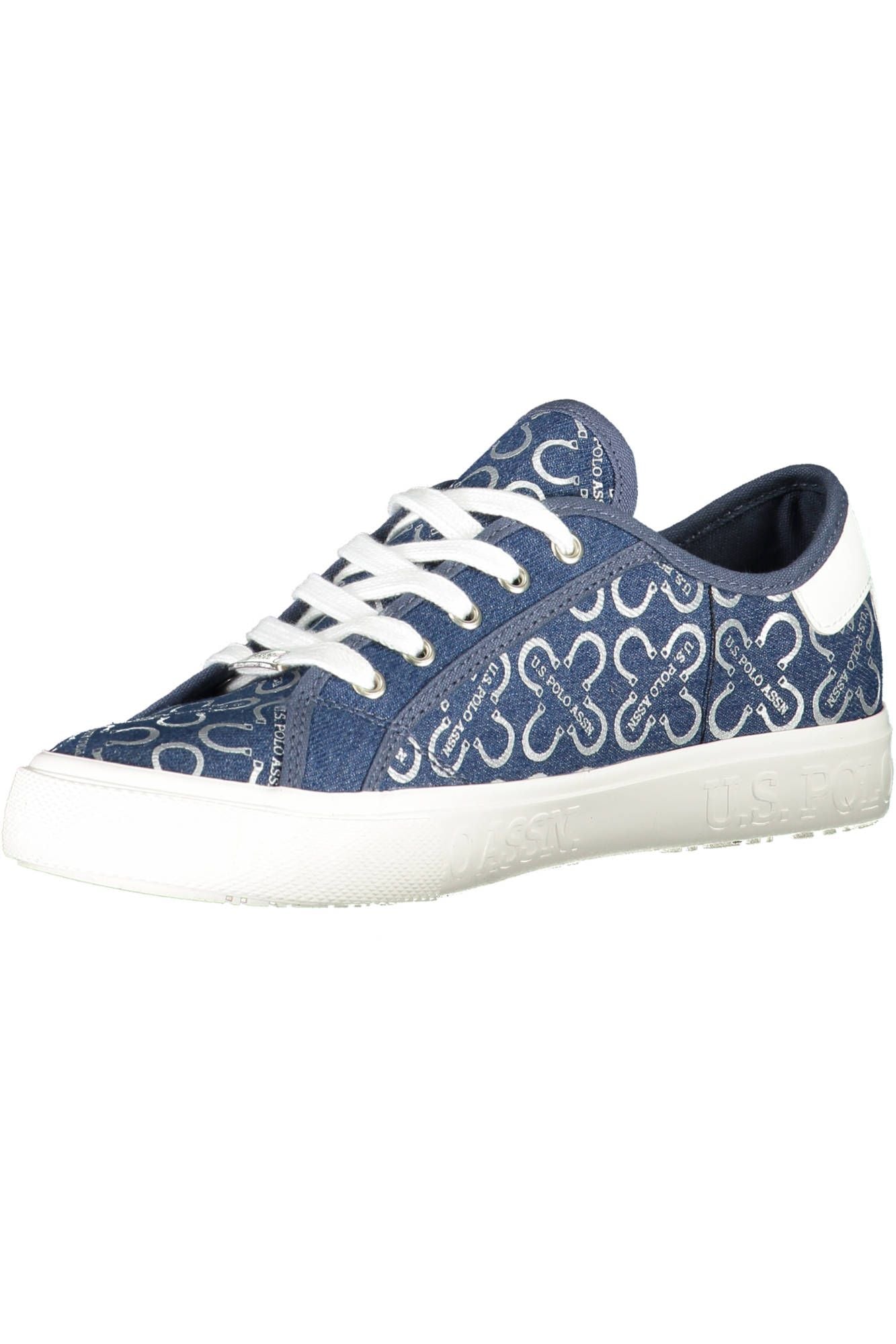 U.S. POLO ASSN. Chic Blue Lace-Up Sports Sneakers