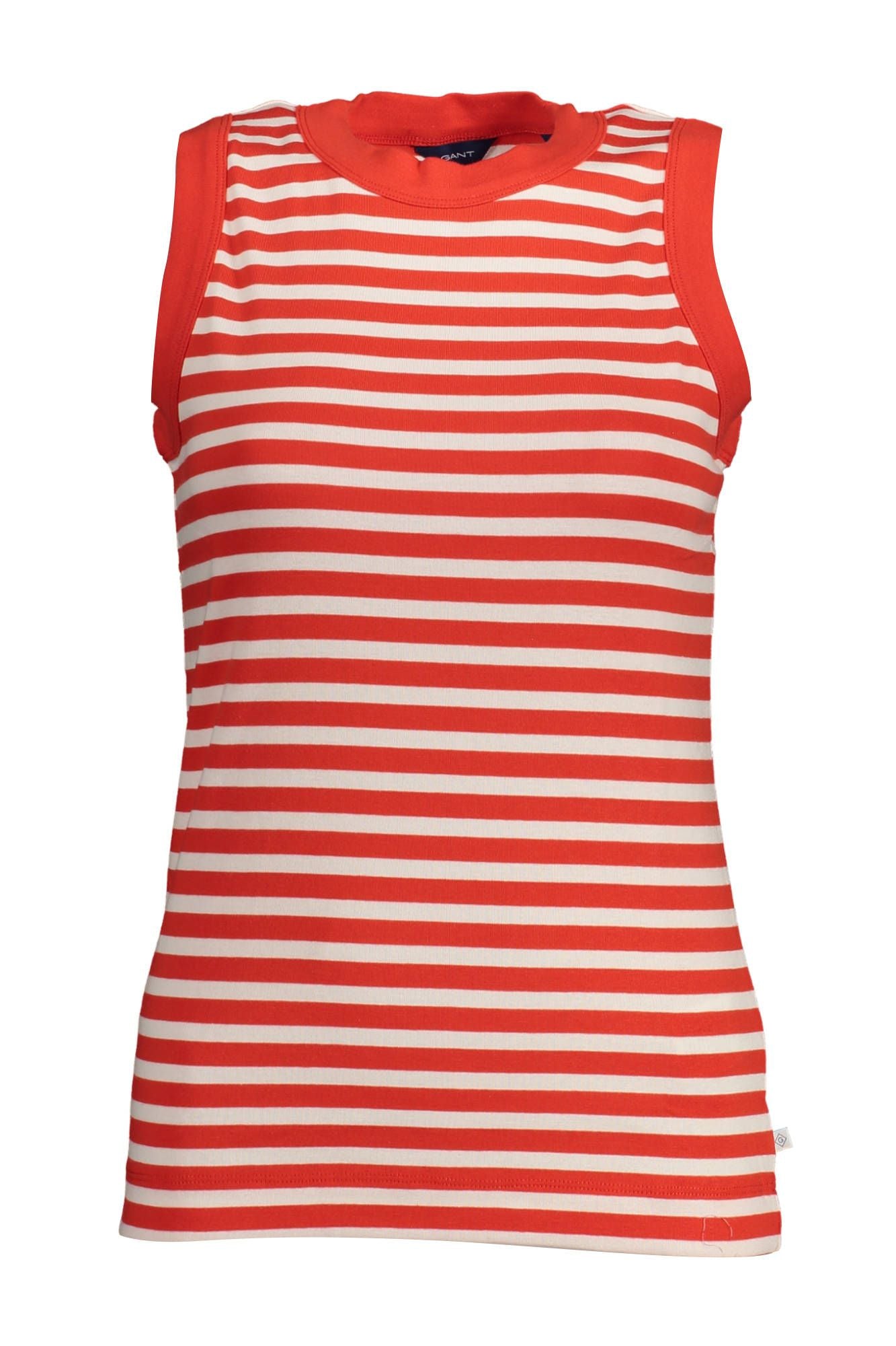 Gant Elegant Wide Shoulder Tank Top in Red