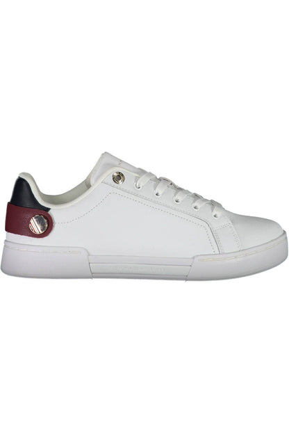 Tommy Hilfiger White Polyethylene Women Sneaker