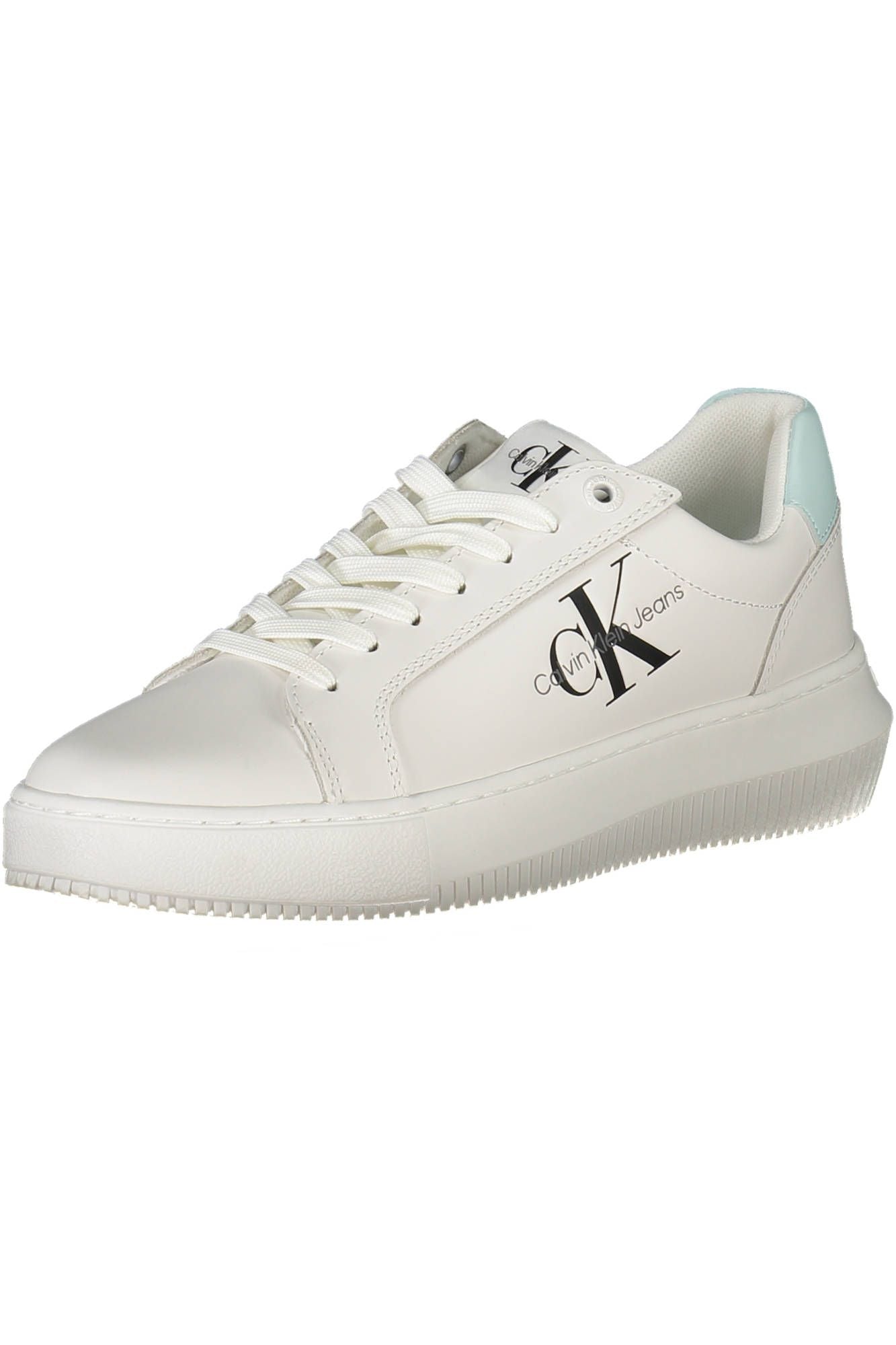 Calvin Klein White Leather Women Sneaker