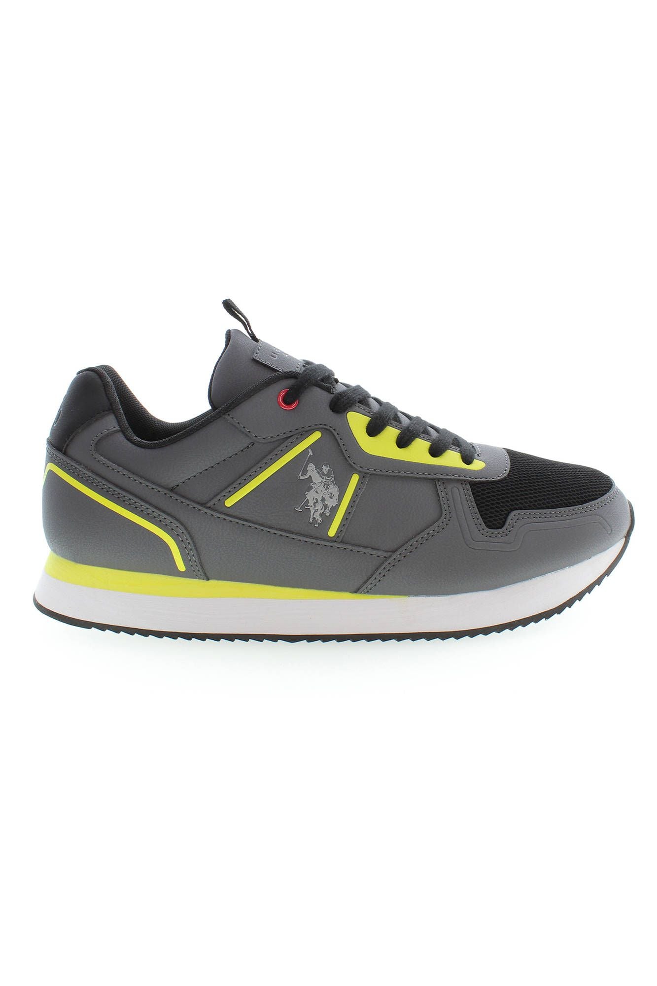 U.S. POLO ASSN. Gray Polyester Men Sneaker