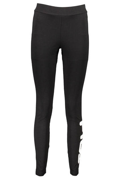 Fila Black Cotton Women Legging