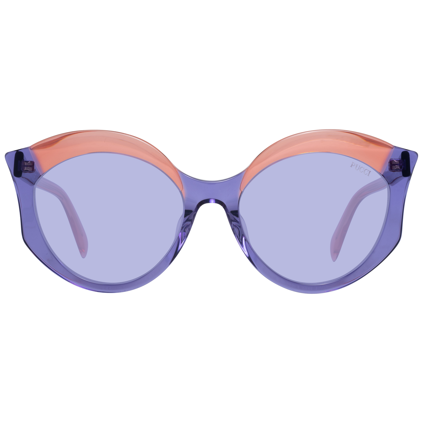 Emilio Pucci Elegant Purple Butterfly Sunglasses