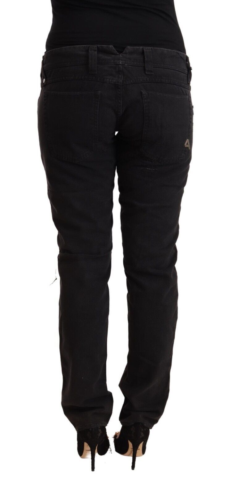 CYCLE Chic Low Waist Black Slim Fit Jeans