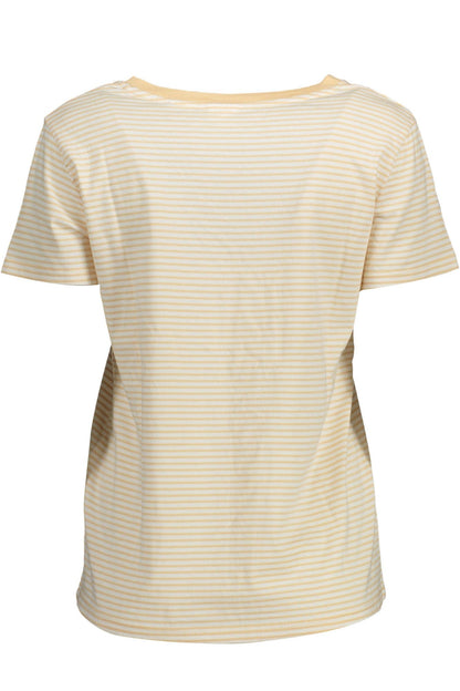 Levi's Beige Cotton Women T-Shirt