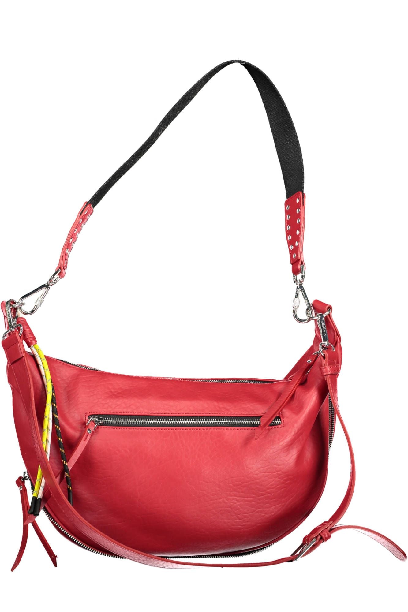 Desigual Sizzling Red Expandable Handbag