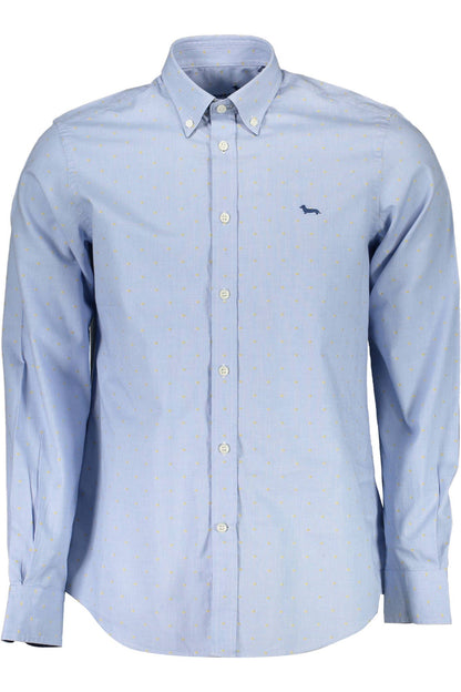 Harmont & Blaine Elegant Light Blue Long Sleeve Button-Down Shirt