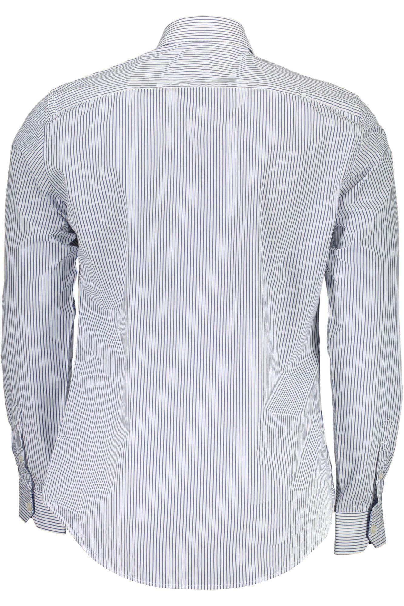 Harmont & Blaine Elegant White Narrow Fit Long Sleeve Shirt