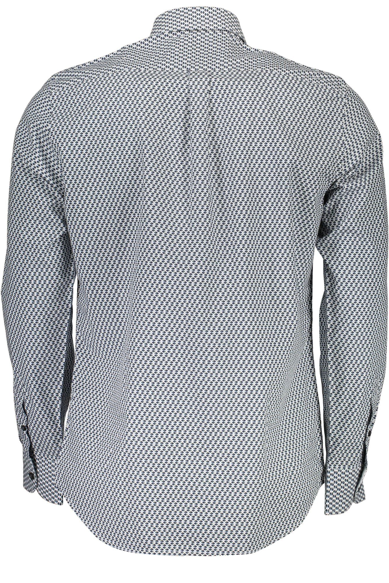 Harmont & Blaine Elegant Blue Regular Fit Long Sleeve Shirt