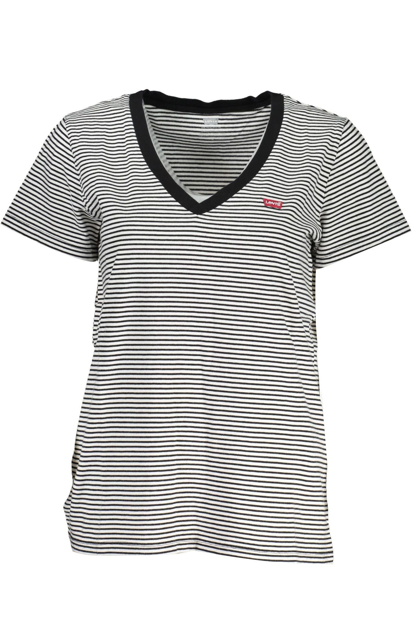 Levi's Sleek V-Neck Tee with Classic Logo