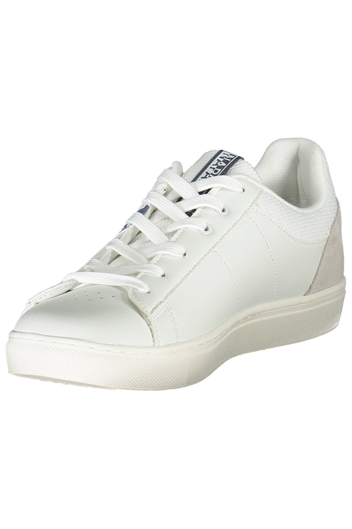 Napapijri White Leather Men Sneaker