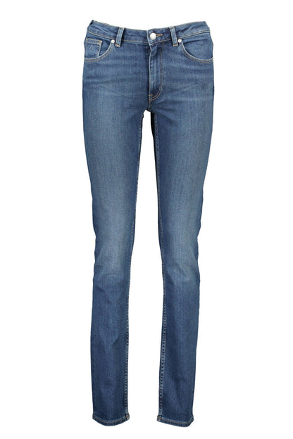 Gant Sleek Slim-Fit Faded Jeans