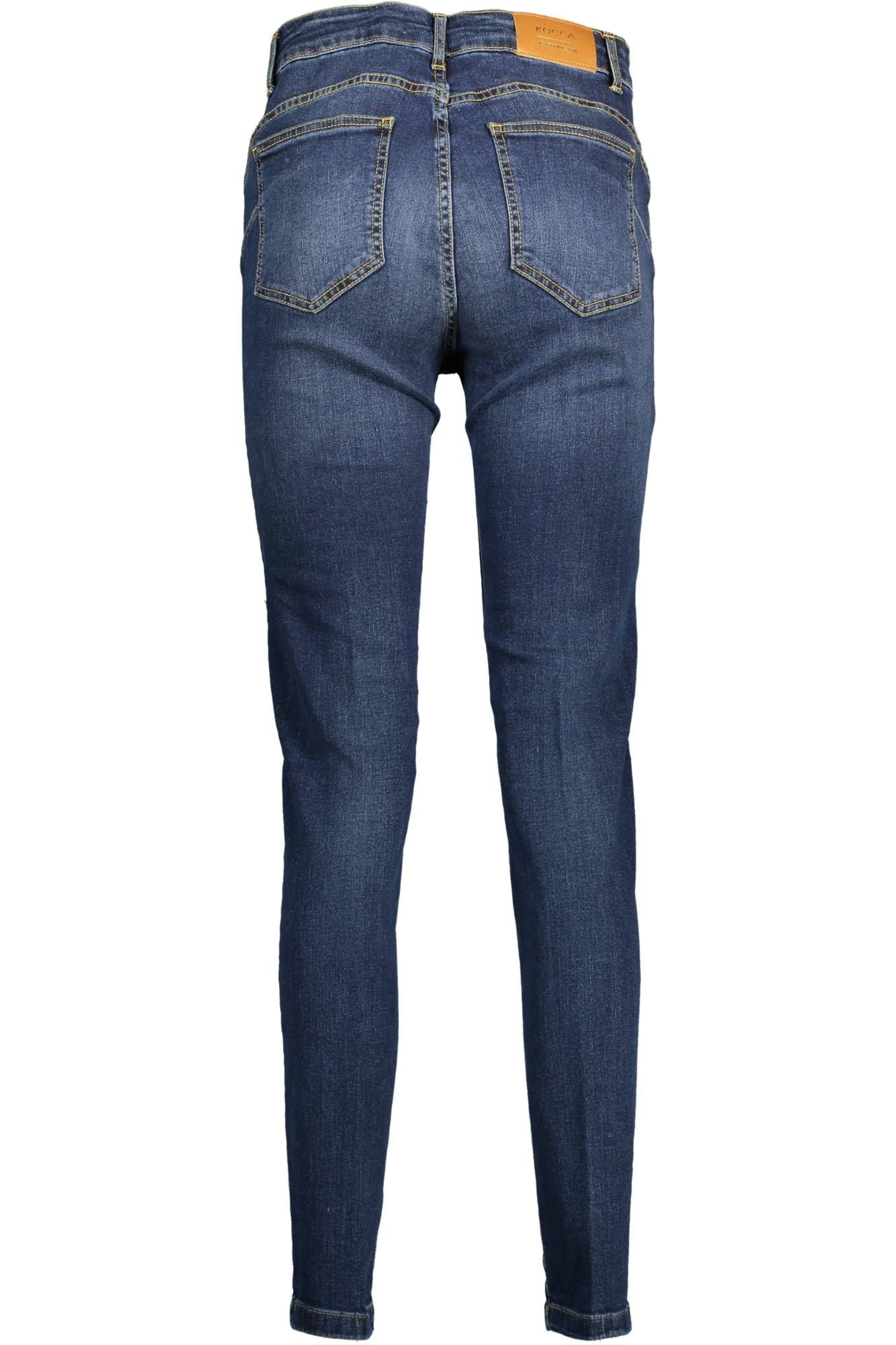 Kocca Chic Blue Stretch Denim Jeans