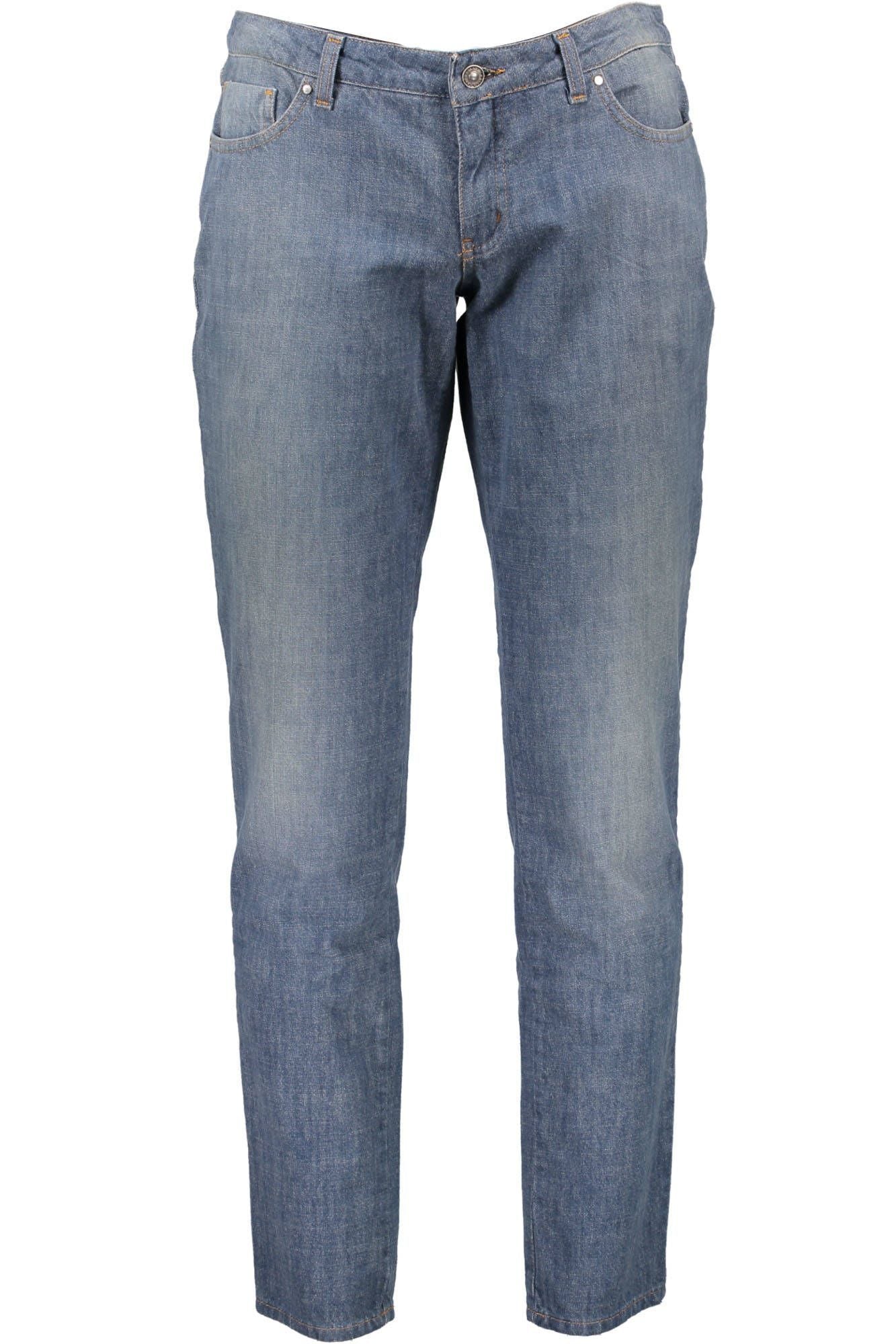 Costume National Chic Faded Blue Denim Jeans