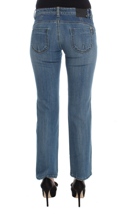 Costume National Chic Slim Fit Blue Jeans for the Modern Woman