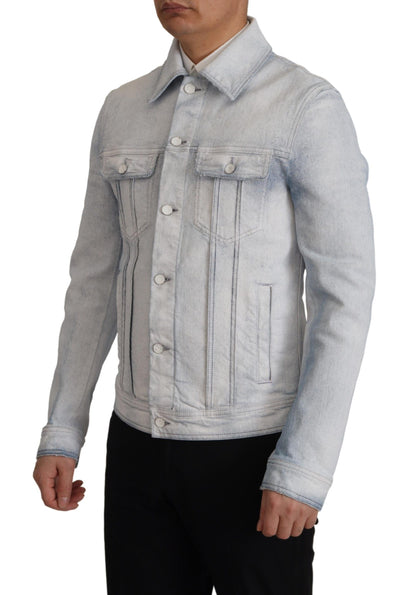 Dolce & Gabbana Elegant Light Blue Denim Jacket