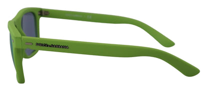 Dolce & Gabbana Acid Green Chic Full Rim Sunglasses