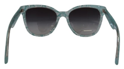 Dolce & Gabbana Elegant Sicilian Lace Designer Sunglasses