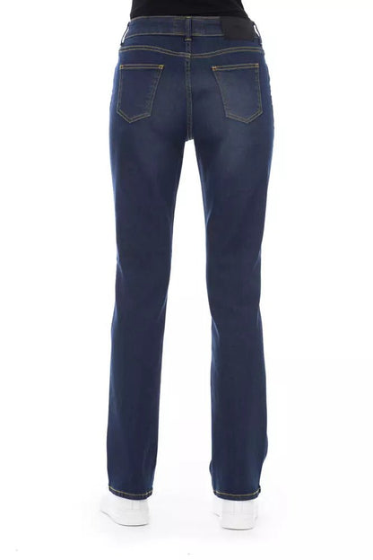 Baldinini Trend Blue Cotton Women's Jeans