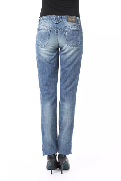 BYBLOS Blue Cotton Women Jeans