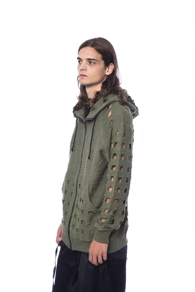 Nicolo Tonetto Army Cotton Men Sweater